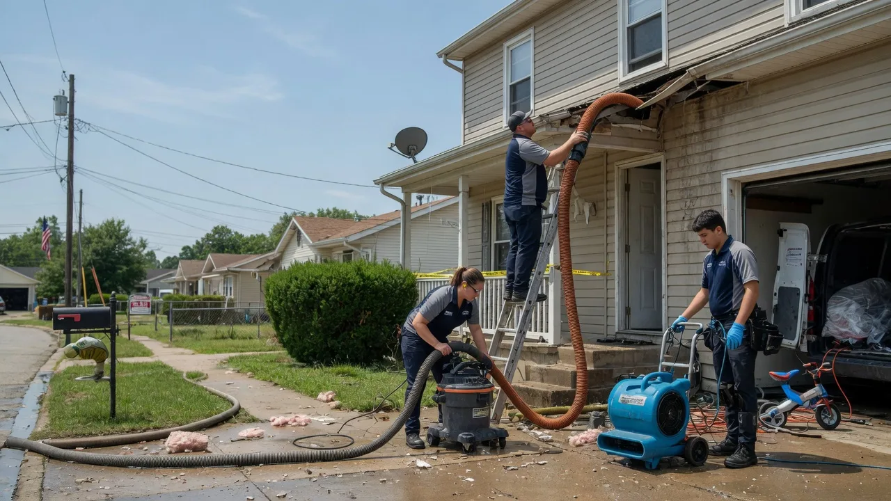 Water Damage Restoration in Wingate, NC near me